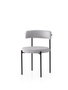 Hanah Home Gını - 4001 V2 Conjunto de Sillas Negro y Gris